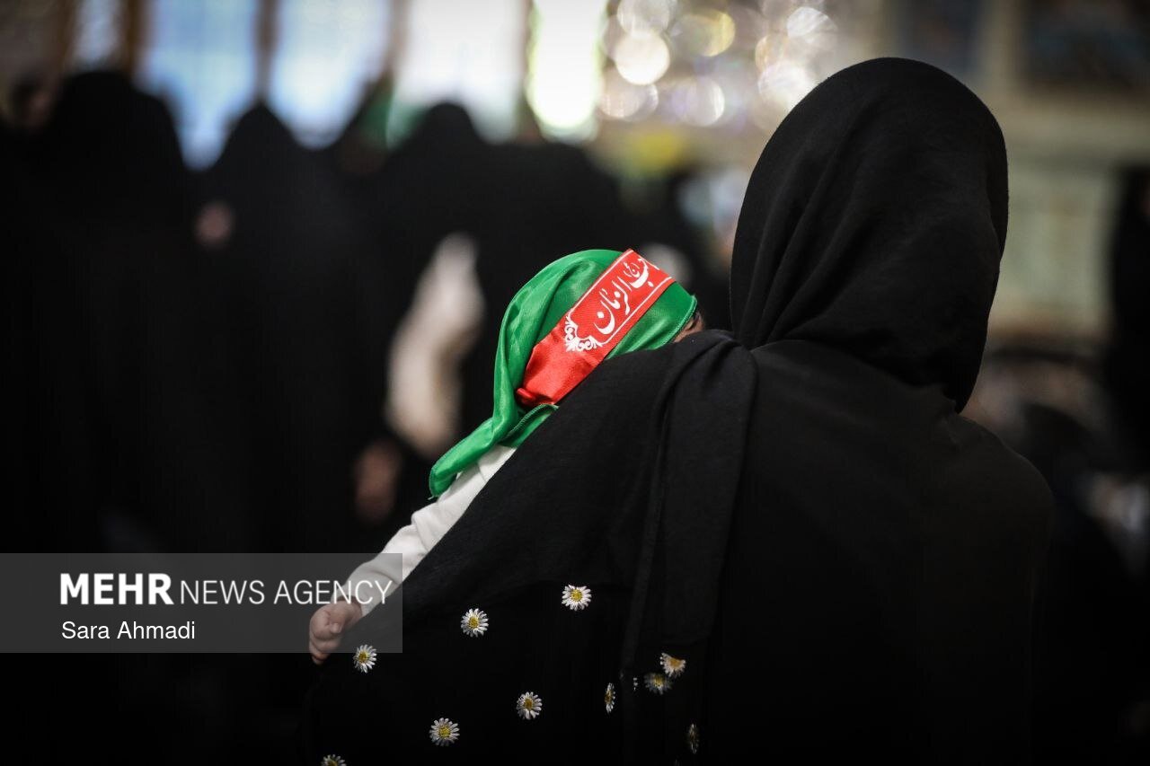 محفل شیرخوارگان حسینی در شیروان