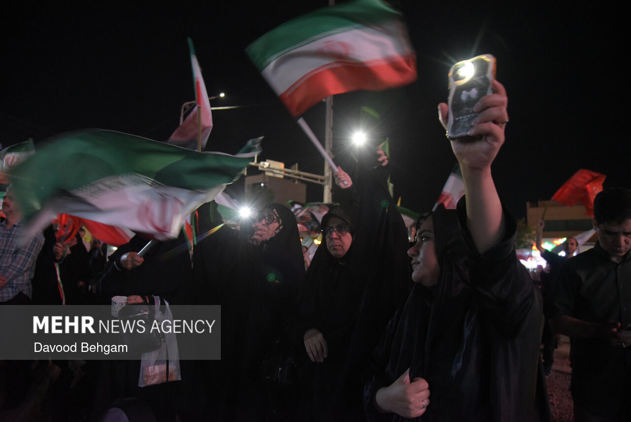 طنین حمایت مشهدی‌ها از لبنان و محکومیت جنایات صهیونیست‌ها