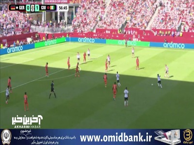 شوت رودیگر با اختلاف از بالای دروازه ساحل‌عاج به بیرون رفت