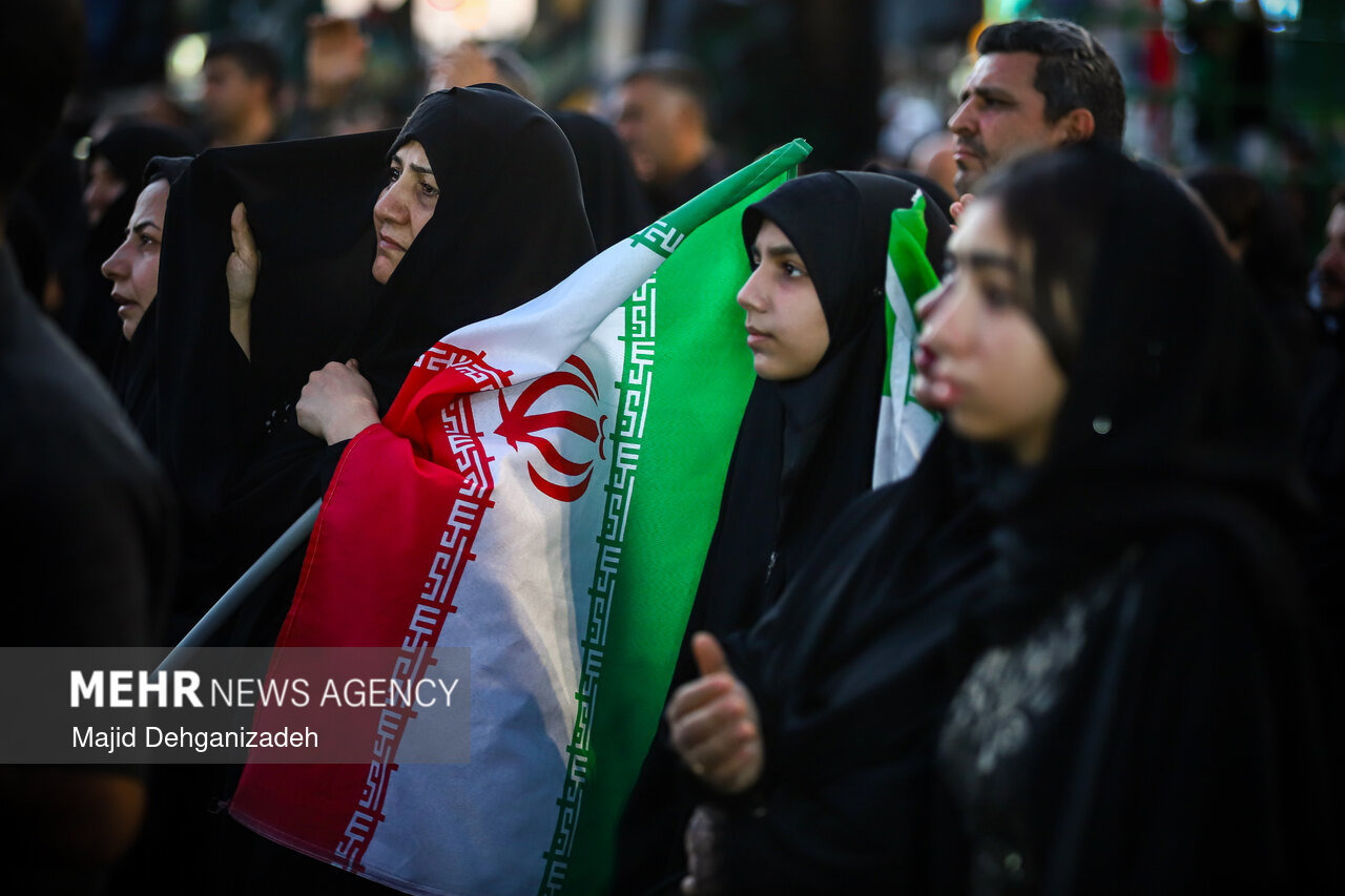 راهپیمایی دلدادگان حسینی(ع) در شیروان