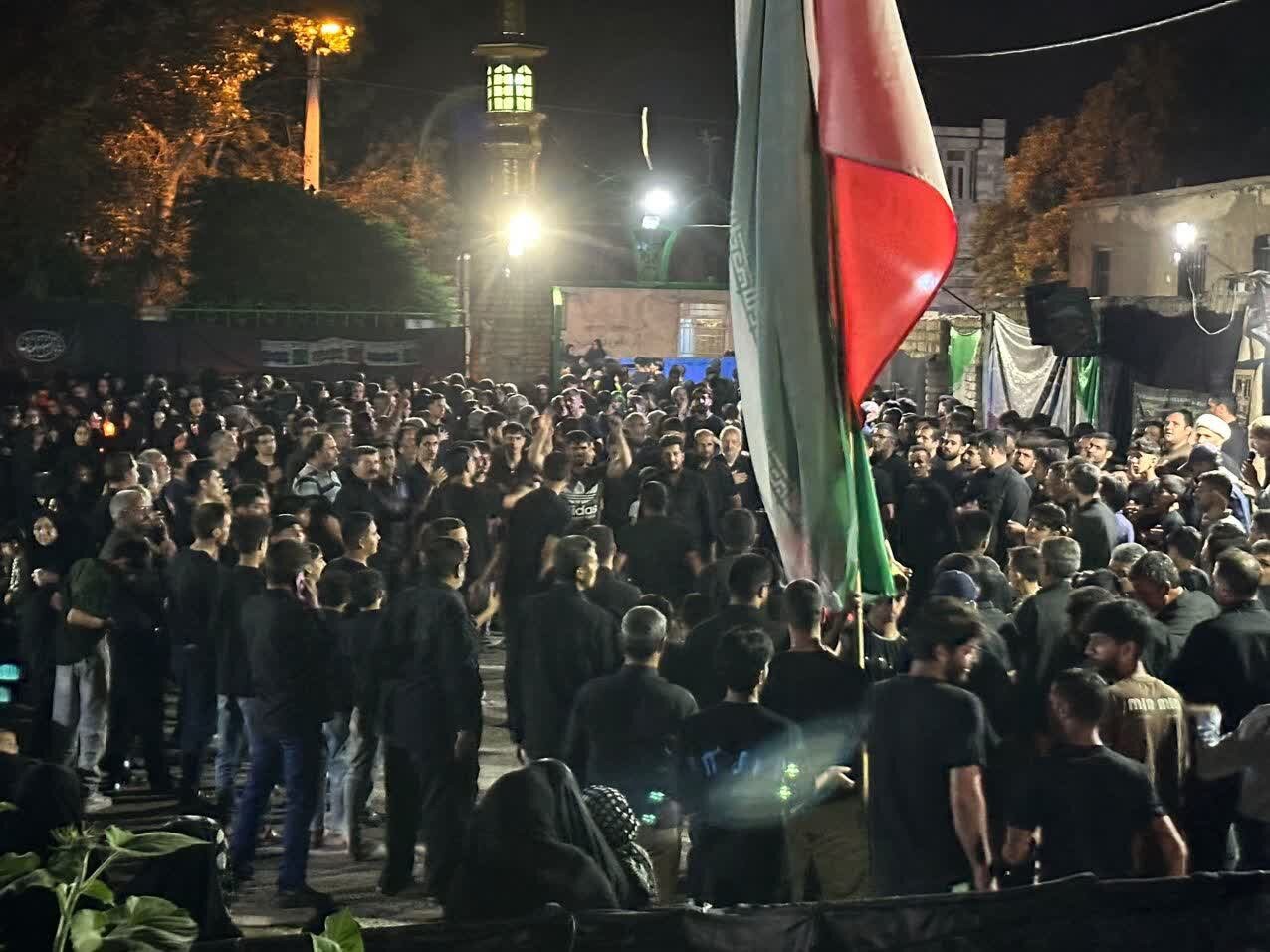 عزاداری شام غریبان در چناران