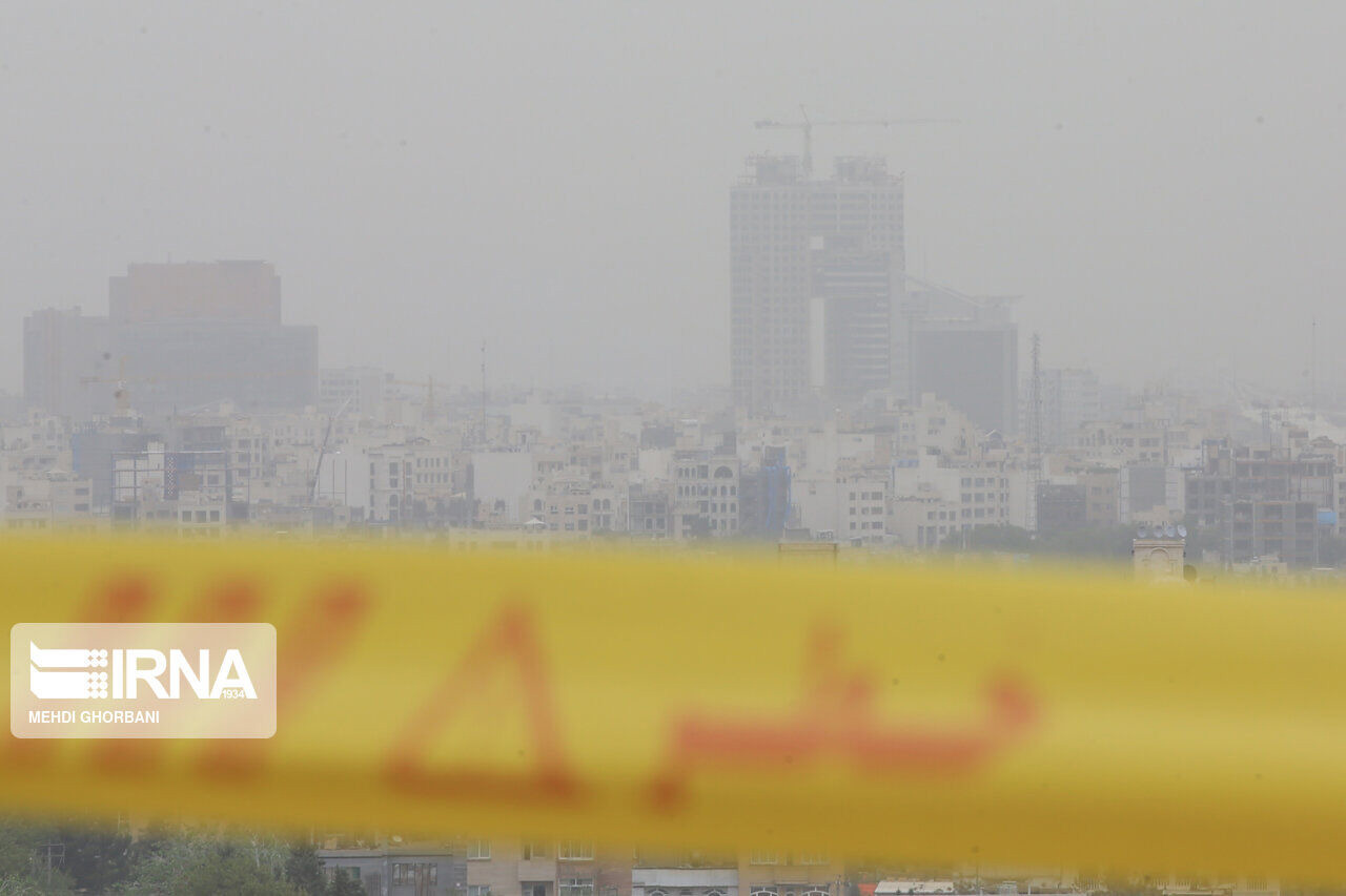 افزایش گردوغبار در هوای کلانشهر مشهد