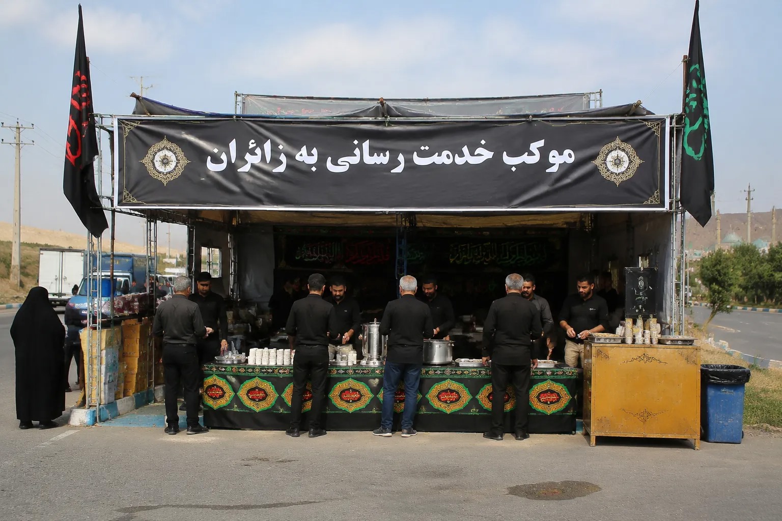 ۱۷ مرکز نیکوکاری خراسان‌جنوبی آماده خدمت‌رسانی به زائران بدرقه رهبر شهید