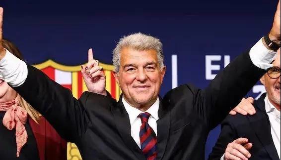 شروع طوفانی لاپورتا؛ حمله به رئال در مراسم معارفه