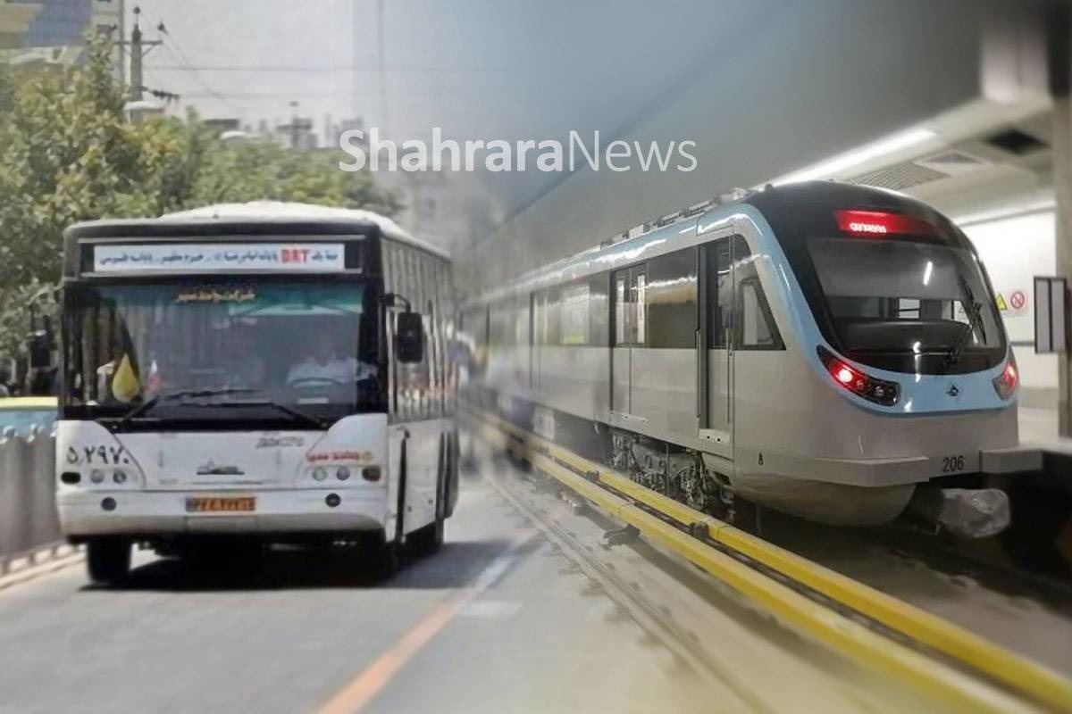 سرویس‌دهی حمل‌ونقل عمومی در مشهد ۵ روز رایگان شد