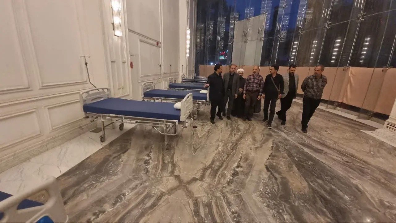 حضور ۱۵۰ نفر نیروی متخصص در مرکز درمان اضطراری خراسان جنوبی در مشهد