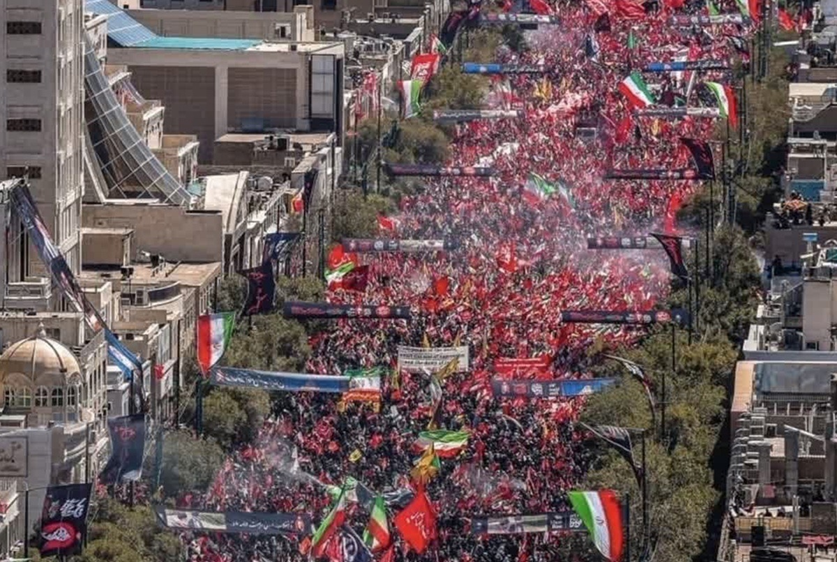 اجتماع بزرگ «همه خونخواهیم» در مشهد مقدس، پنج شنبه ۲۵ تیرماه