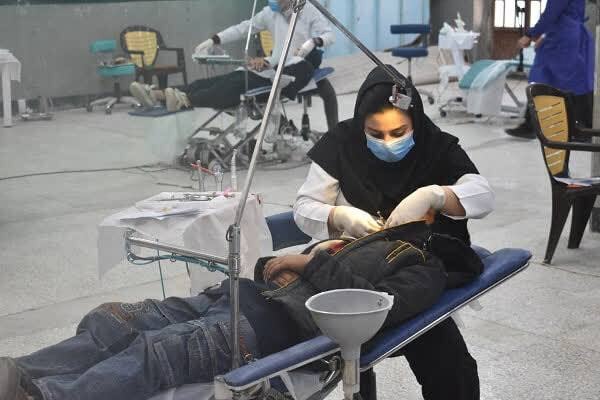برگزاری اردوی جهادی دندانپزشکی در مناطق محروم تربت‌جام