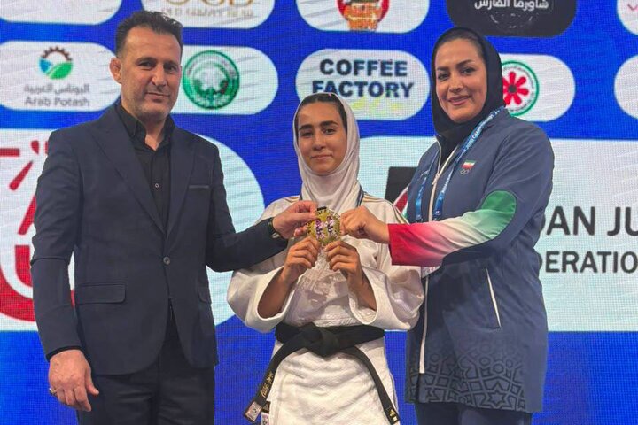 دختر اسفراینی نخستین طلای جودوی نوجوانان آسیا را برای ایران کسب کرد
