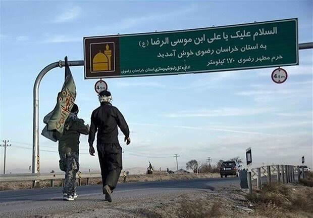 استقرار ۳۶۰ ایستگاه خدماتی در مسیر زائران پیاده رضوی در ایام آخر صفر