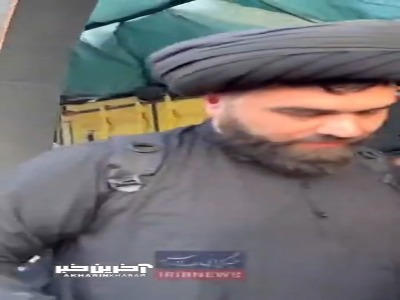 حضور مصطفی راغب در موکب اربعین