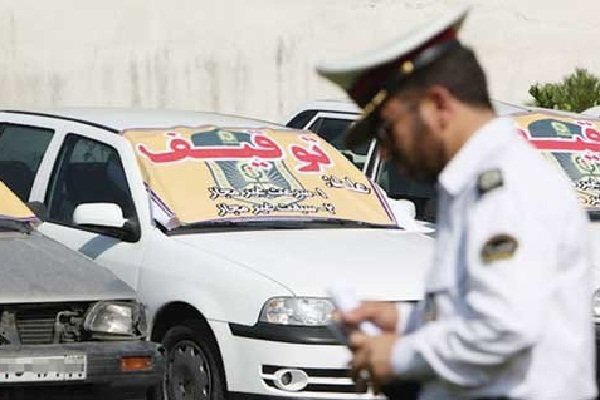 توقیف خودرویی با راننده ۱۰ ساله در بجنورد