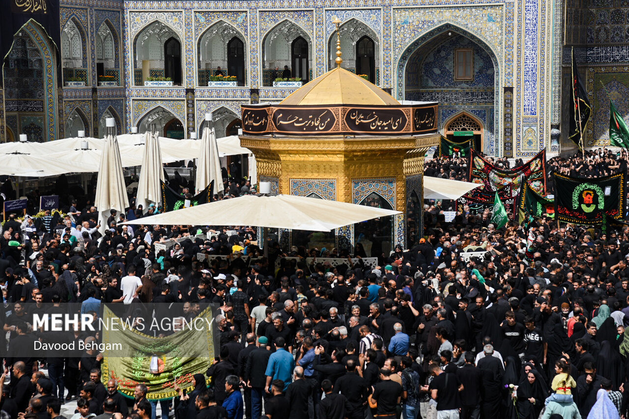 اعلام ویژه برنامه‌های عزاداری اربعین حسینی در حرم مطهر امام رضا(ع)