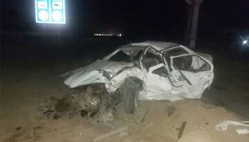تصادف مرگبار پژو در بلوار وکیل‌آباد مشهد؛ راننده جان باخت