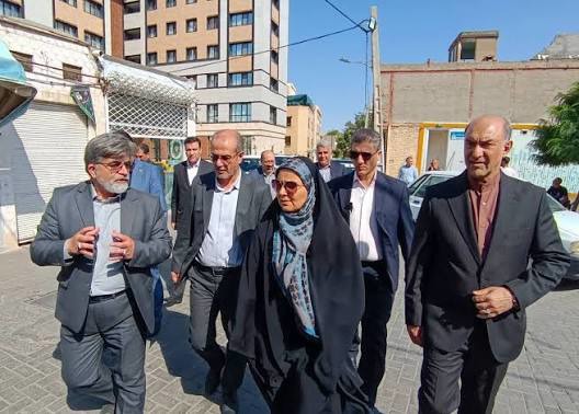 بازآفرینی شهری در بافت پیرامونی حرم رضوی همراه با پشتیبانی از خدمات زیارت
