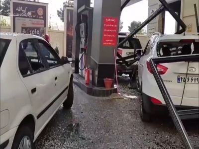 انفجار در پمپ بنزین حصارسرخ شاندیز به‌دلیل نشت گاز