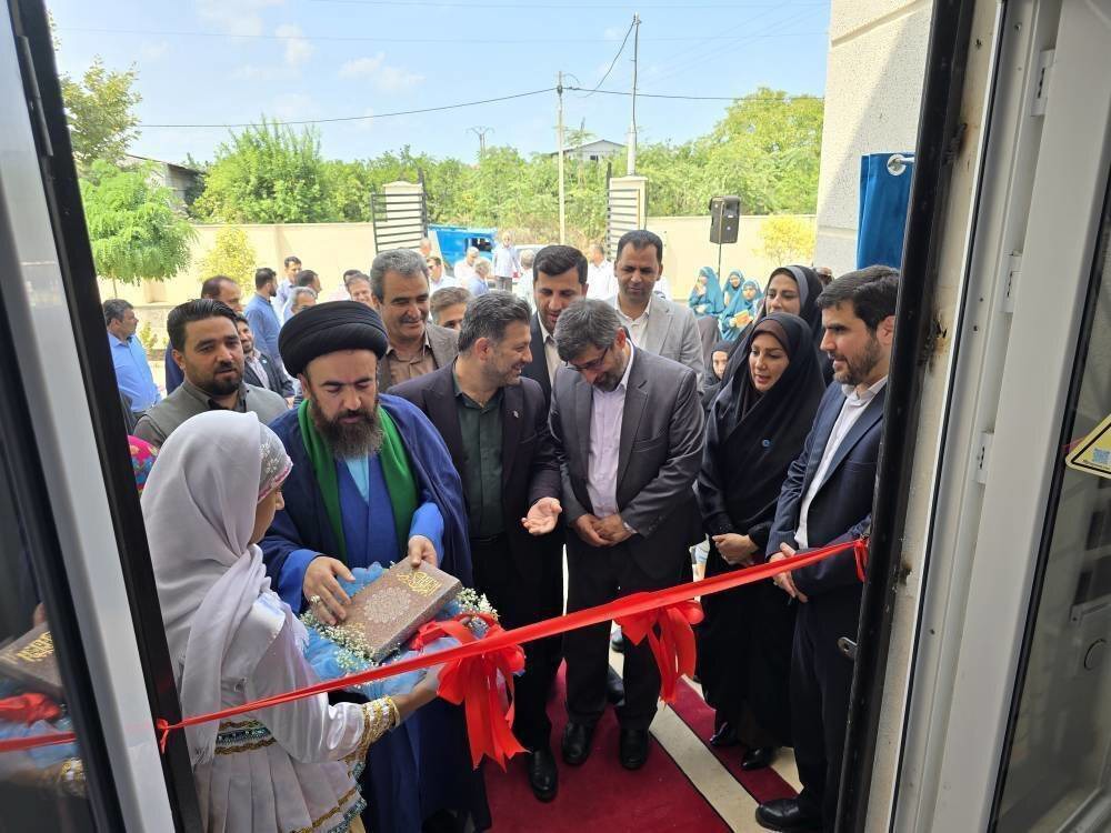افتتاح کتابخانه عمومی شیخ بالو زاهد آهودشت