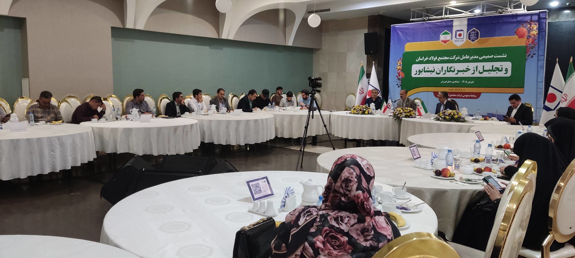 فولاد خراسان مقتدرانه پای تولید ایستاده است