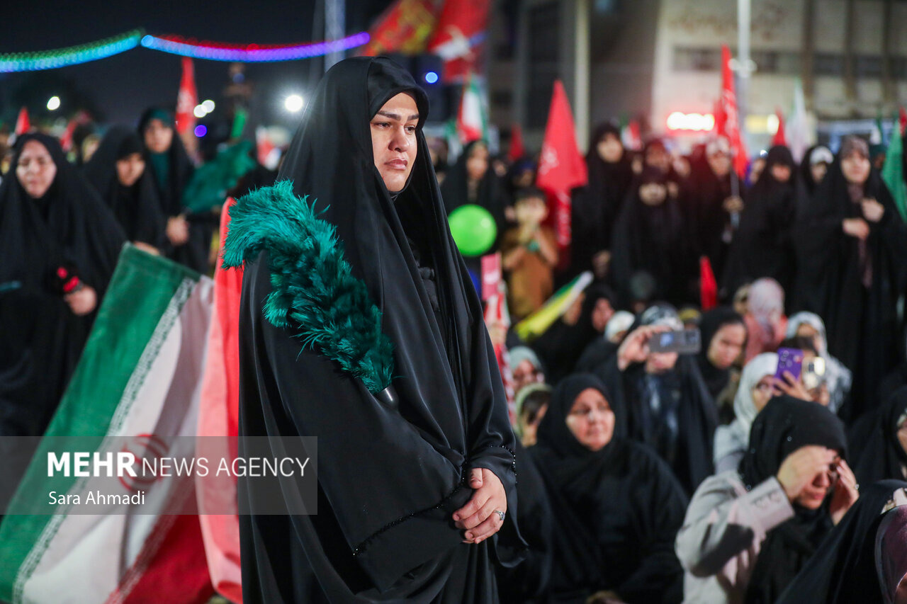 حضور و ایستادگی مشهدی ها برای انقلاب اسلامی به شب ۱۸۱ رسید