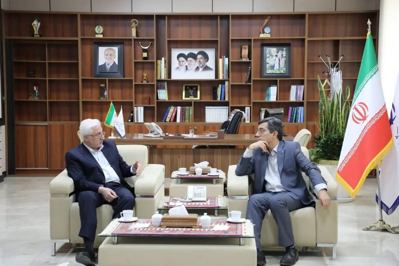 دیدار مدیرعامل هلدینگ تاپیکو با استاندار خراسان شمالی