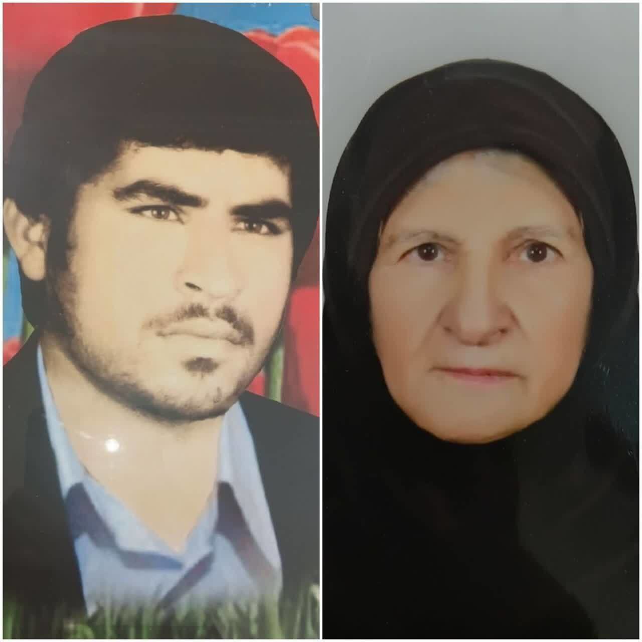 آسمانی شدن مادر شهیدحسن آسکتی در نهبندان خراسان جنوبی
