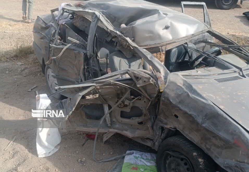 سوانح رانندگی همدان ۲ فوتی و ۲ مجروح بر جا گذاشت
