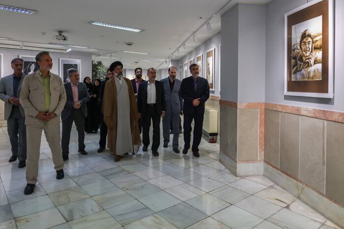 برپایی نمایشگاه عکس و نقاشی «بهانه بهشت» در حرم مطهر رضوی