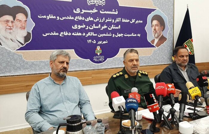 بهره برداری از ۸ یادمان شهید گمنام در خراسان رضوی