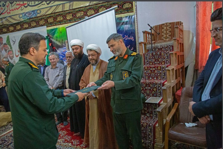 سرهنگ مرتضی نادمی فرمانده جدید ناحیه مقاومت بسیج سپاه کلات شد