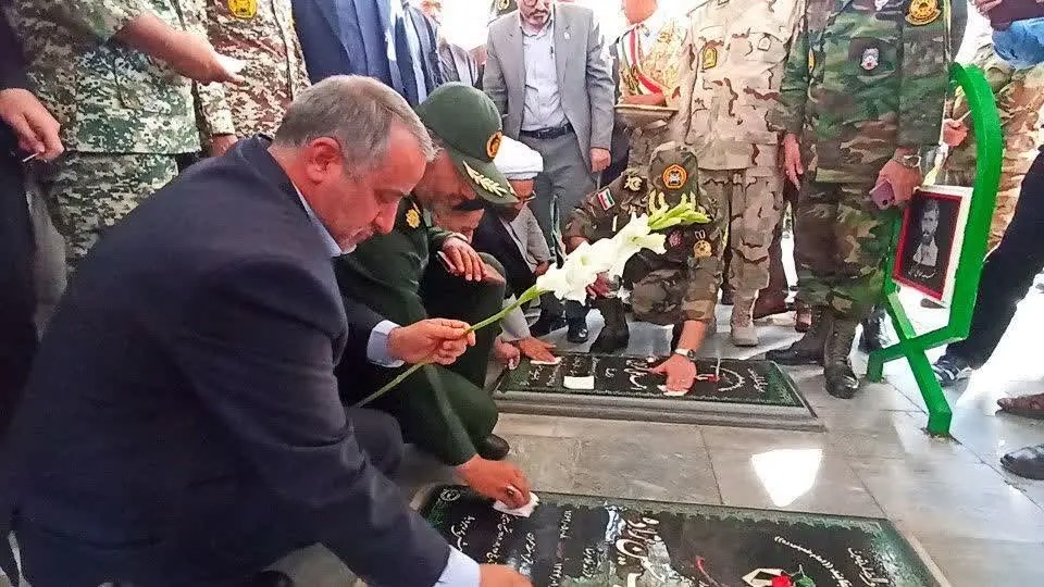 🎬 تجدید میثاق استاندار خراسان جنوبی با آرمان های شهدا
