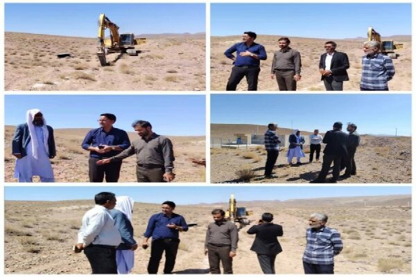 آغاز اجرای پروژه آبرسانی به روستای مرزی «بوته زیرگ» درمیان