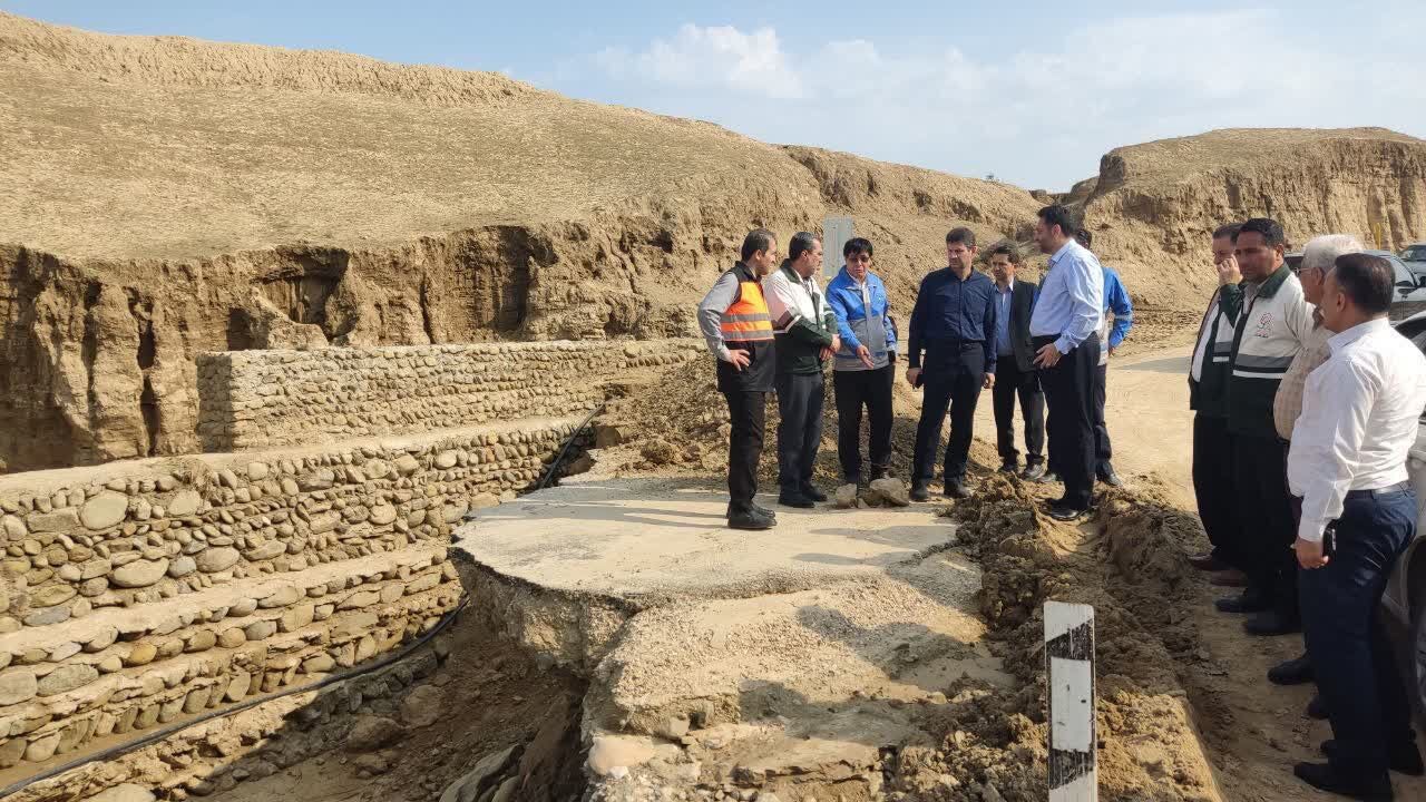 جلسه مدیران گلستان برای بررسی سیلاب مراوه‌تپه