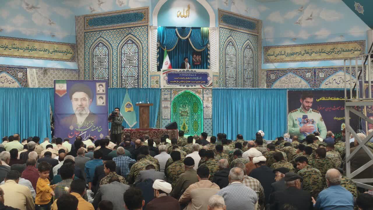 امام جمعه موقت بجنورد: معنویت؛ ویژگی برجسته نیرو‌های انتظامی