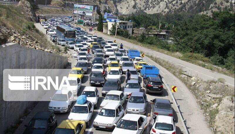 جاده چالوس یکطرفه شد