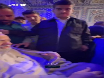 حضور حجت‌الاسلام قرائتی در رواق دارالذکر