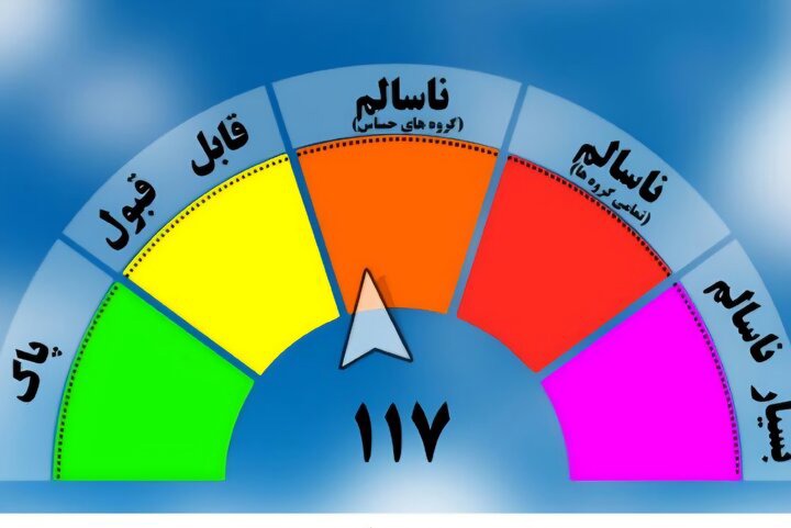 هوای کرمان برای همه گروه‌ها ناسالم است؛ در خانه بمانید