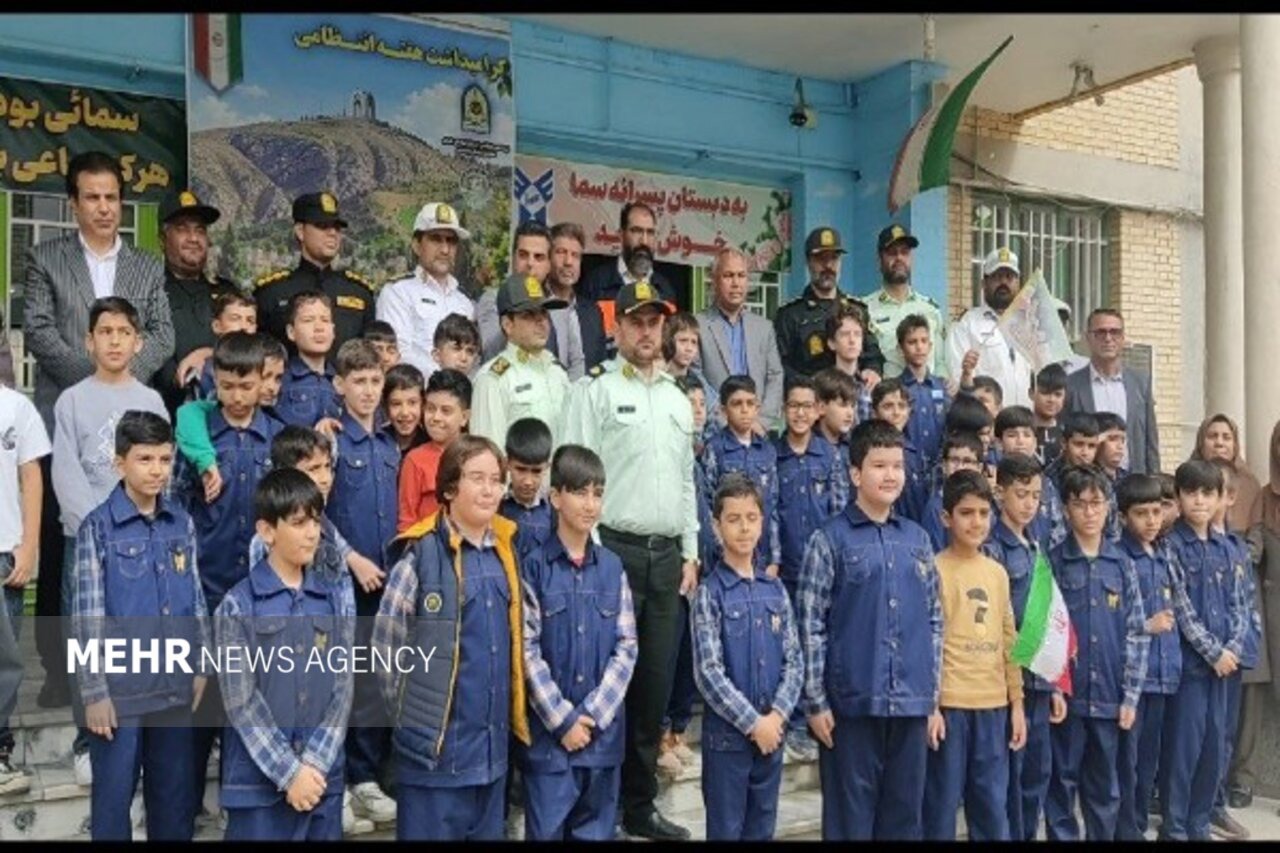برگزاری مراسم روز پلیس و مدارس در شیروان