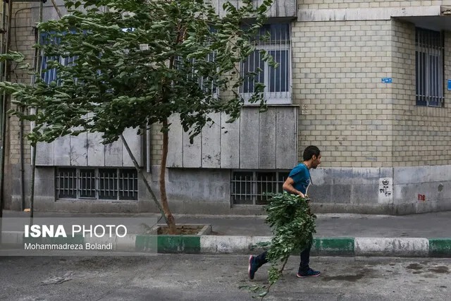 وزش باد خیلی شدید در تهران از بعد از ظهر امروز
