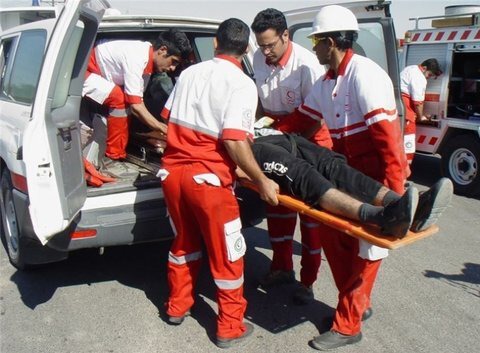 امدادرسانی امدادگران هلال احمر خراسان شمالی به ۸۰۲ حادثه