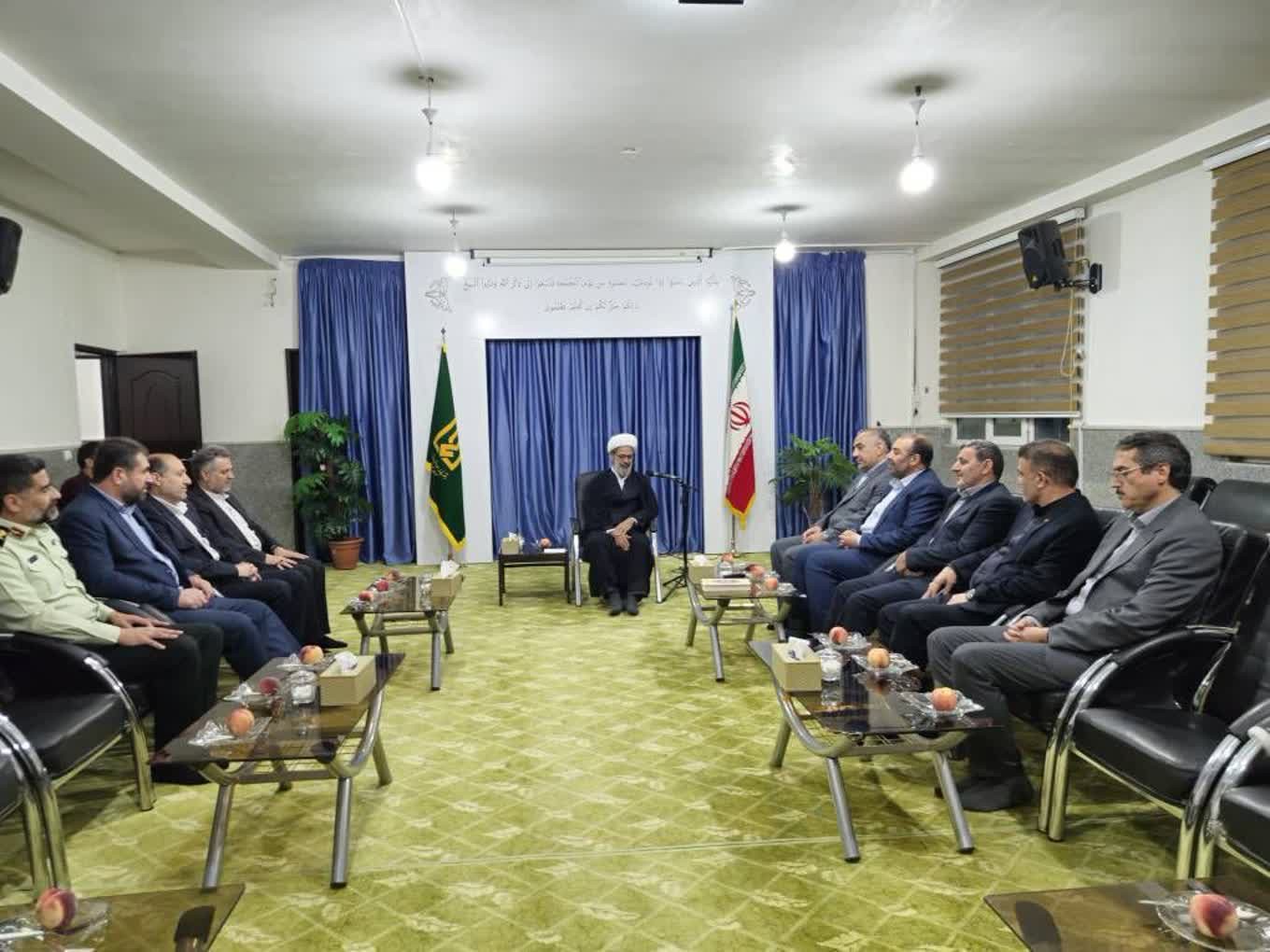 دیدار رئیس سازمان زندان‌ها با نماینده ولی‌فقیه در خراسان شمالی