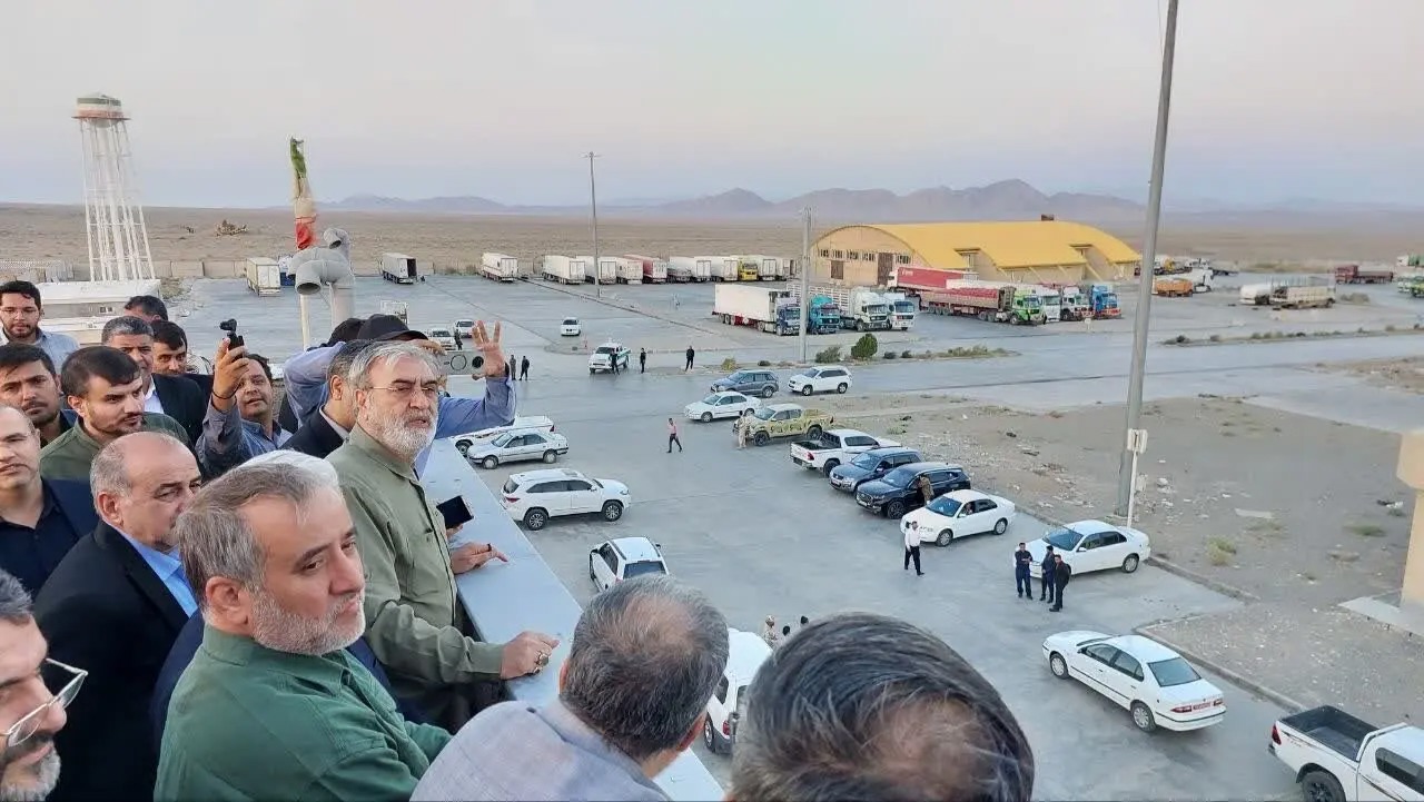 🎬بازدید اعضای کمیسیون امنیت ملی از بازارچه های مرزی خراسان جنوبی