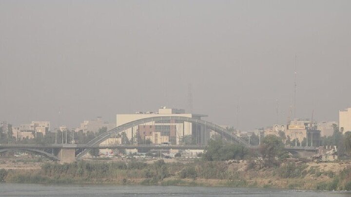 آلودگی هوا در ۳ شهر خوزستان