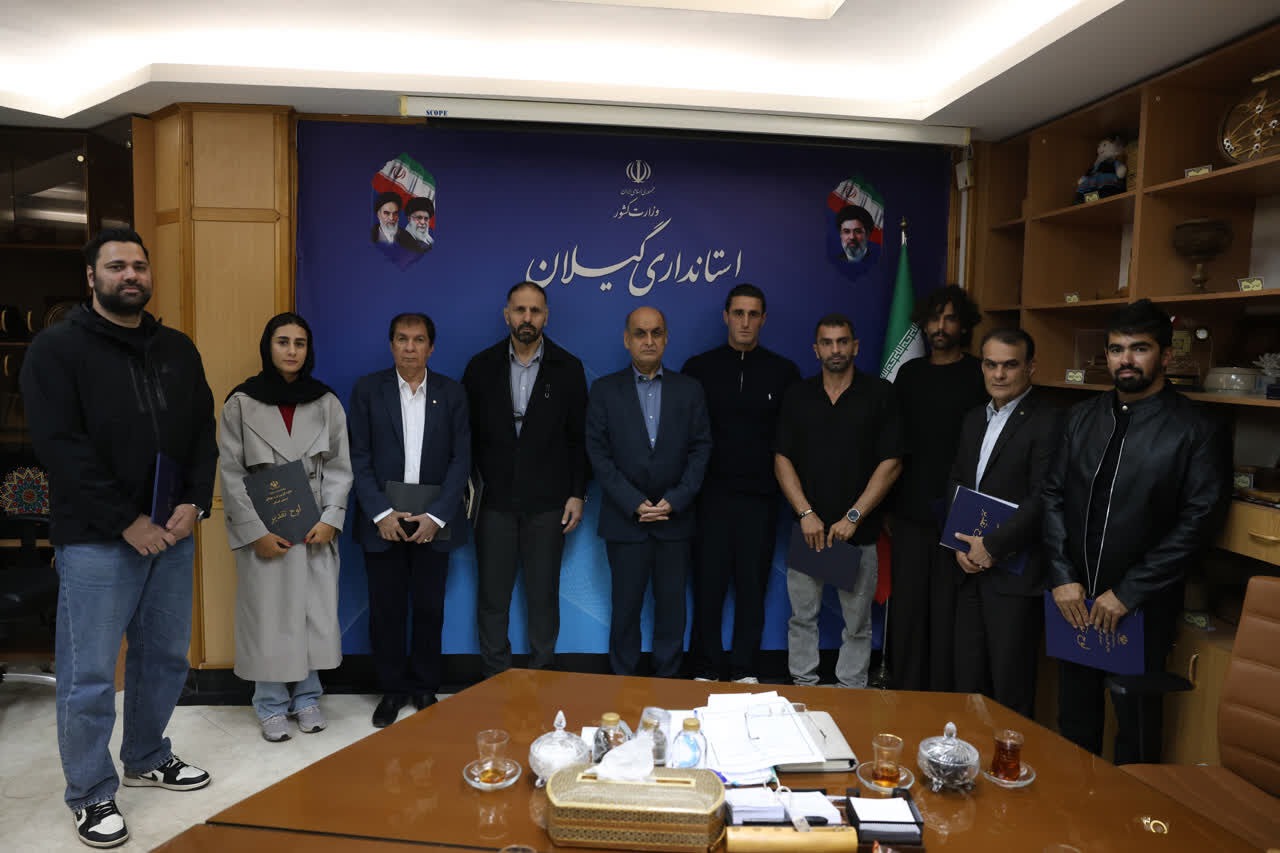 تجلیل از رتبه‌های برتر کنکور و قهرمانان گیلانی بازی‌های آسیایی