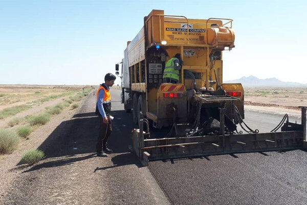 معروف: ۳۷ کیلومتر روکش آسفالت در محورهای خراسان شمالی اجرا شد