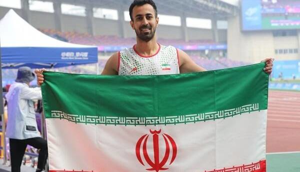 علیرضا زارع قهرمان دوی ۱۰۰ متر شد