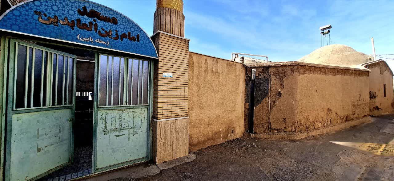 آغاز مرمت مسجد دوره صفویه قاین خراسان جنوبی