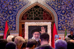 رواق دارالذکر حرم رضوی؛ میعادگاه عزاداران فاطمی در جوار مزار رهبر شهید